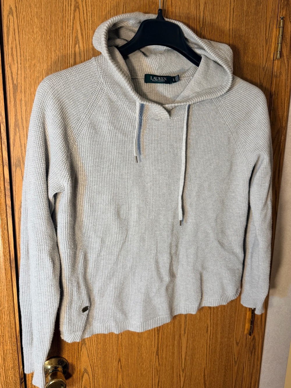 Ralph Lauren Waffle-Knit Hooded Pullover - Picture 3 of 6